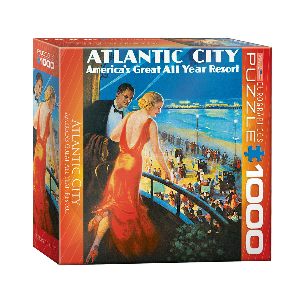 Eurographics Inc Atlantic City: 1000 Pcs