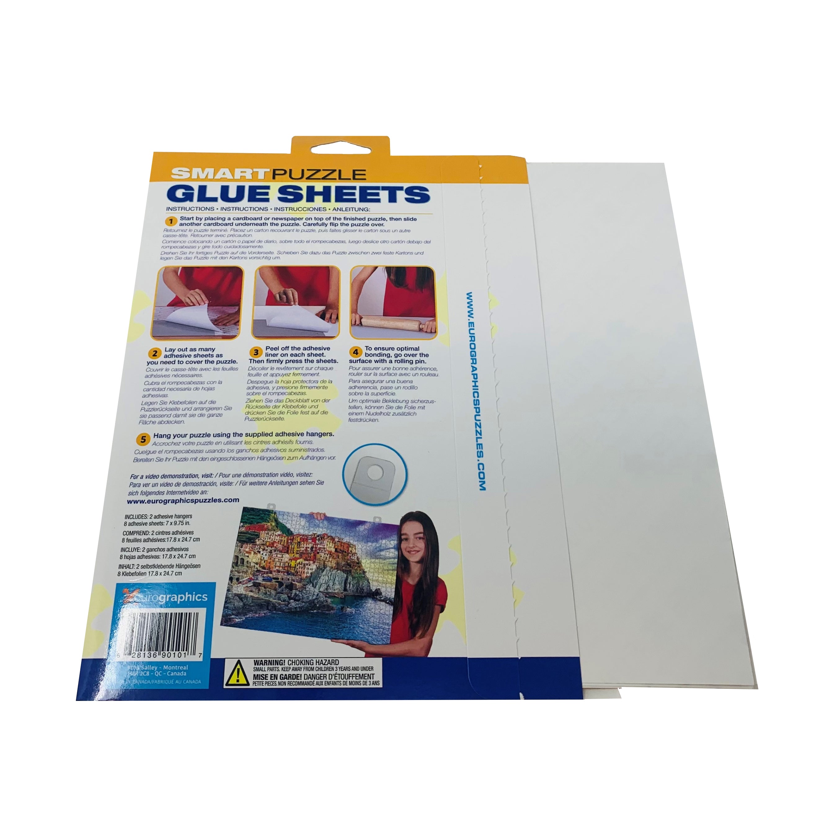How To Use Smart Puzzle Glue Sheets 