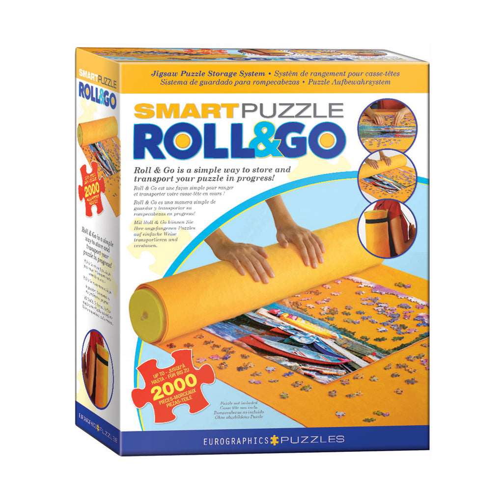 Eurographics Inc Smart Puzzle Roll & Go Jigsaw Puzzle Storage System Mat