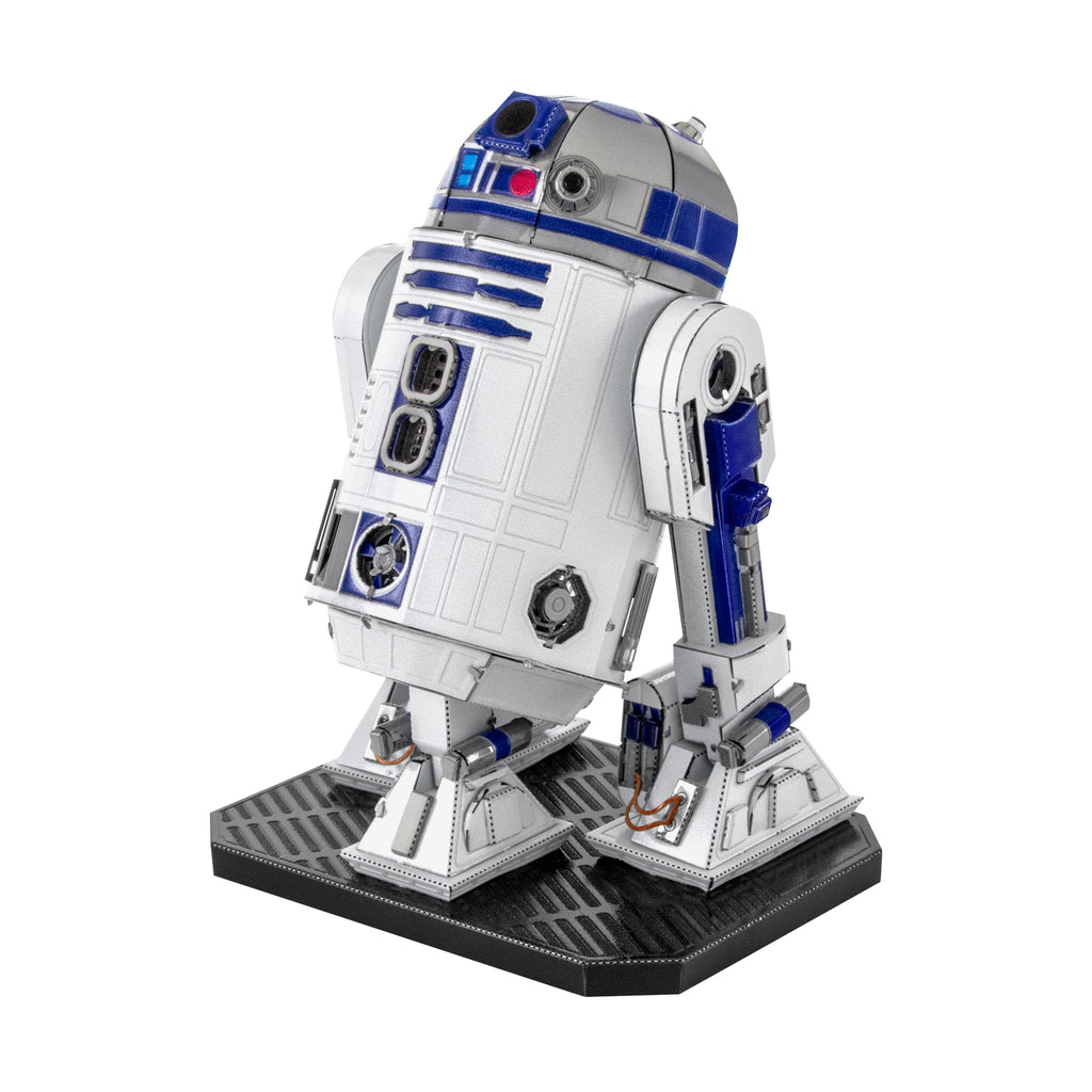 Fascinations Metal Earth Premium Series ICONX 3D Metal Model Kit - Star Wars R2-D2