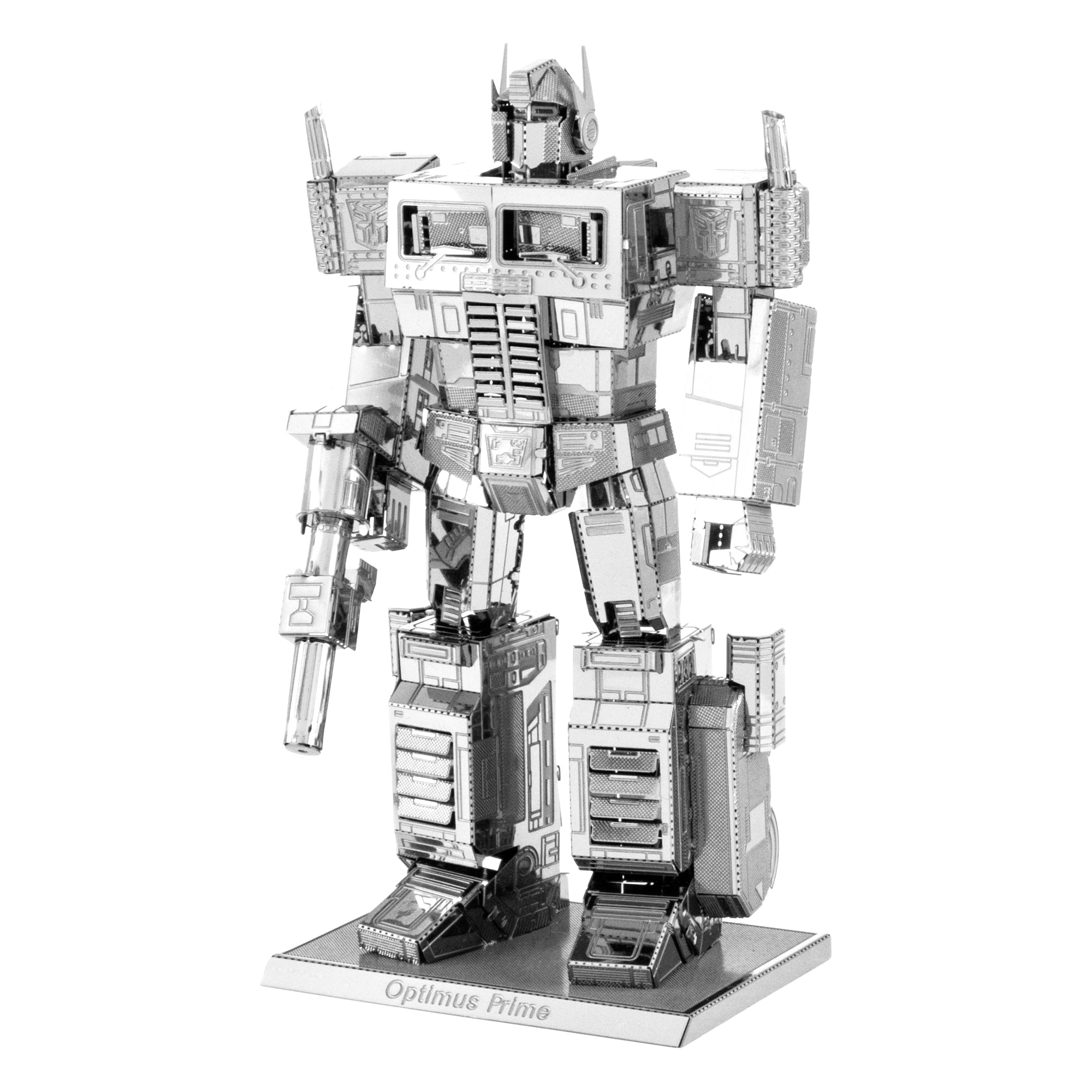 Fascinations Metal Earth Model Kit - Transformers Bumblebee silver