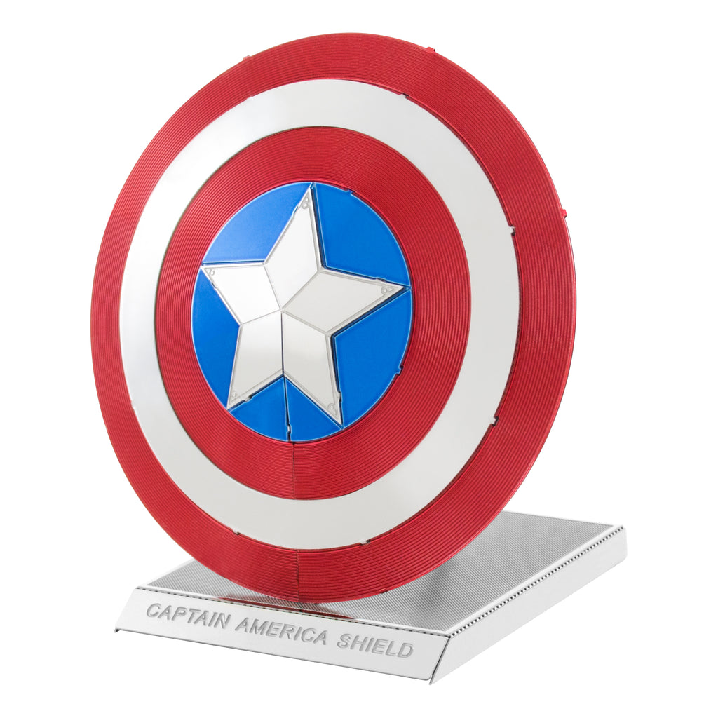 Fascinations Metal Earth 3D Metal Model Kit - Marvel Avengers Captain America's Shield
