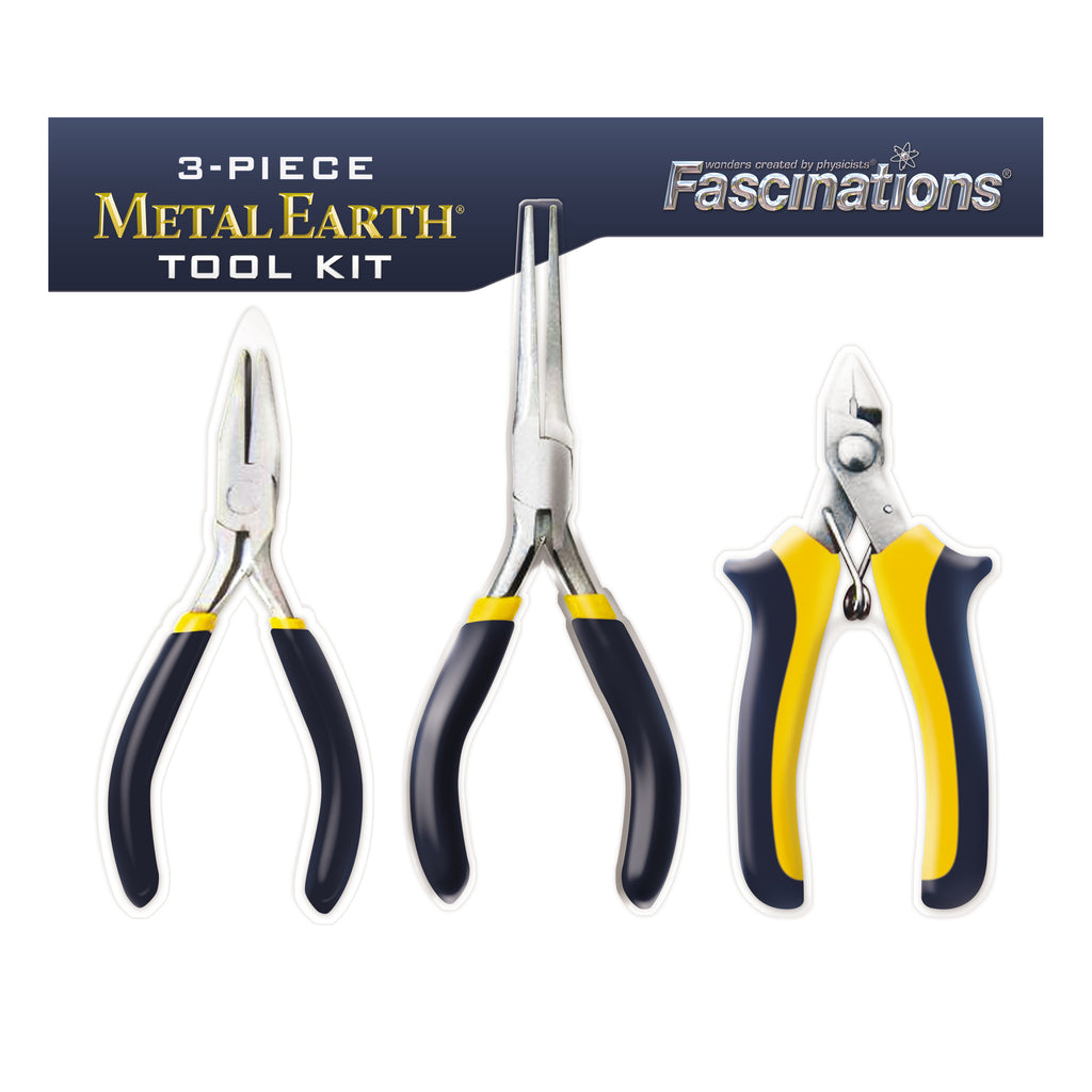 Fascinations 3-Piece Metal Earth Tool Kit
