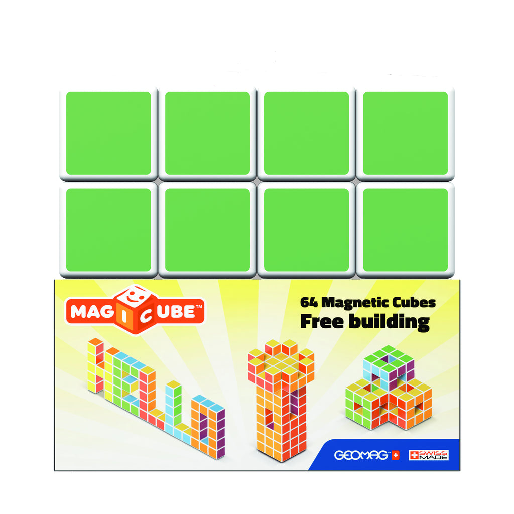 Geomag Magicube Free Building: 64 Pcs