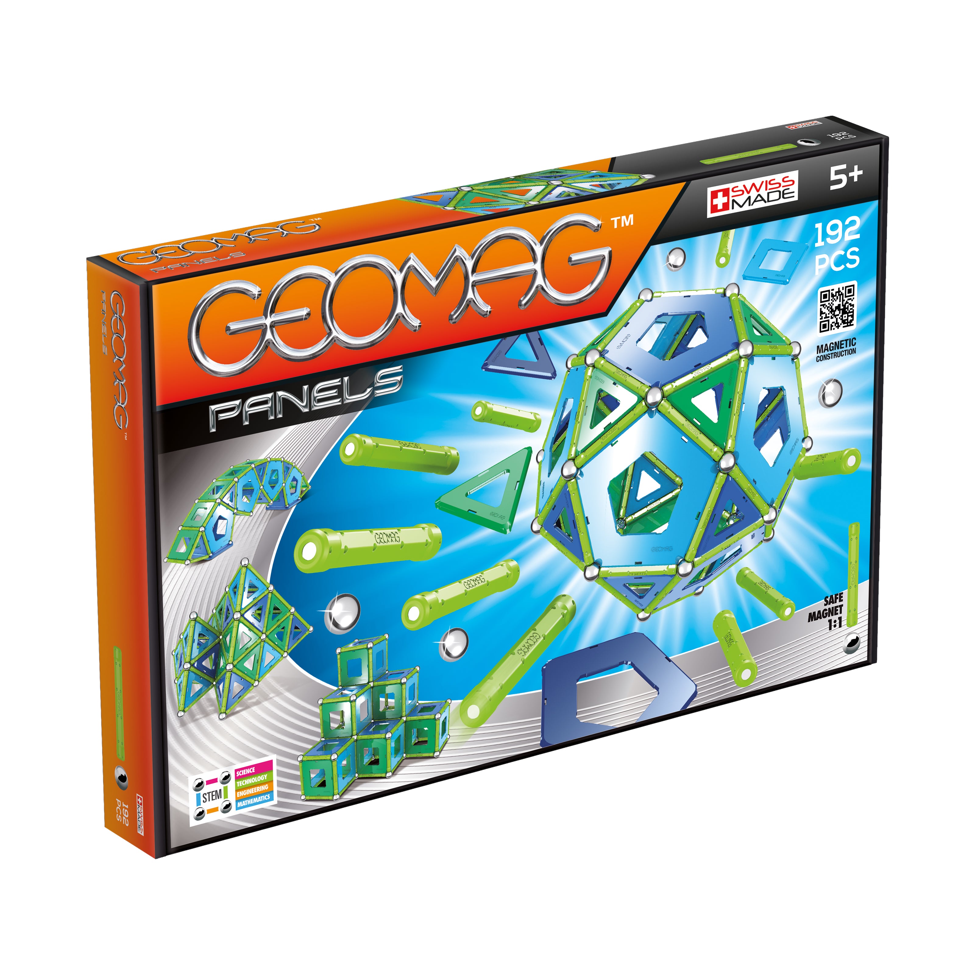 Geomag Panels: 192 Pcs, Educational Game