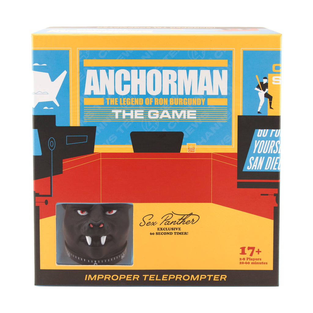 Barry & Jason Games Anchorman: The Legend of Ron Burgundy - Improper Teleprompter Game