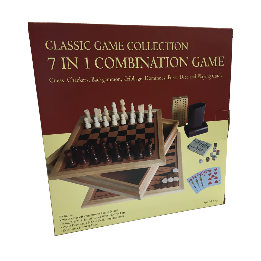 John N. Hansen Co. 7 in 1 Combination Game Set