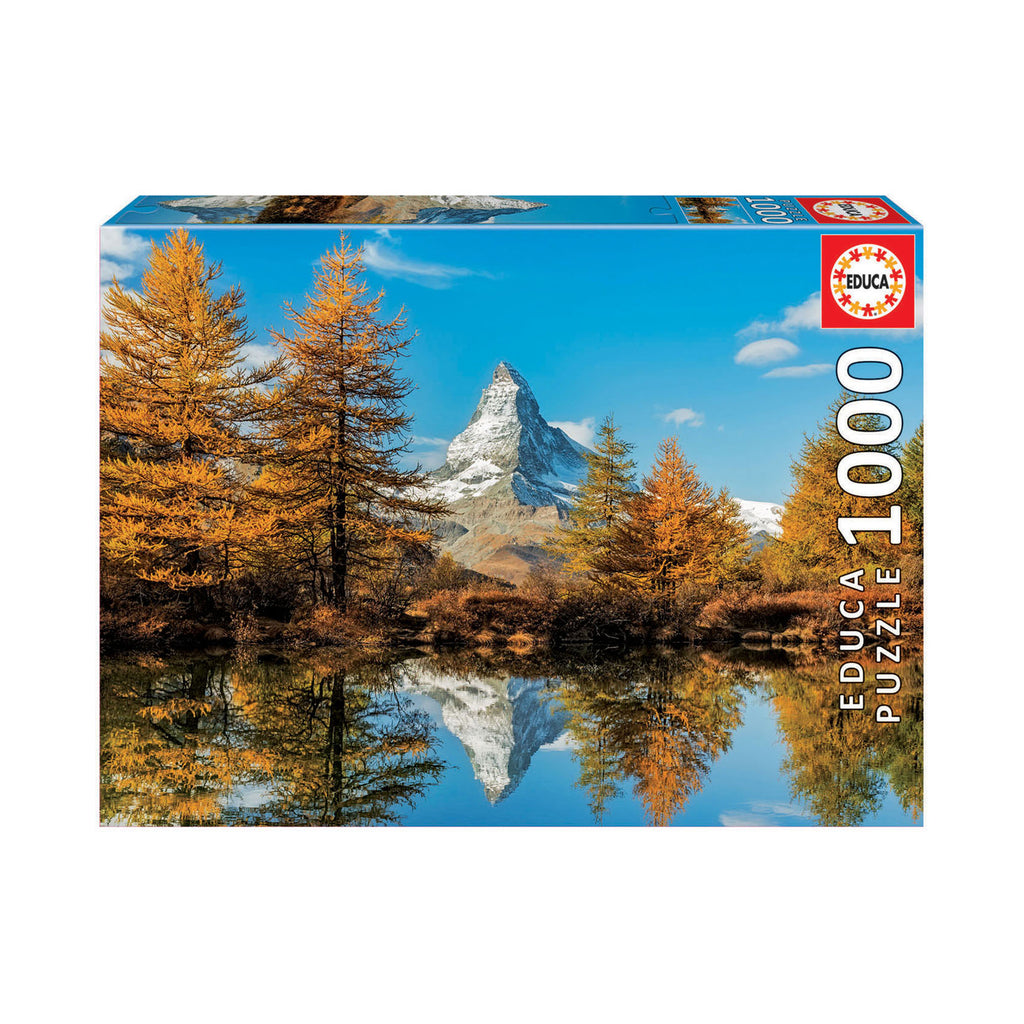 Educa Matterhorn Mountain in Autumn: 1000 Pcs