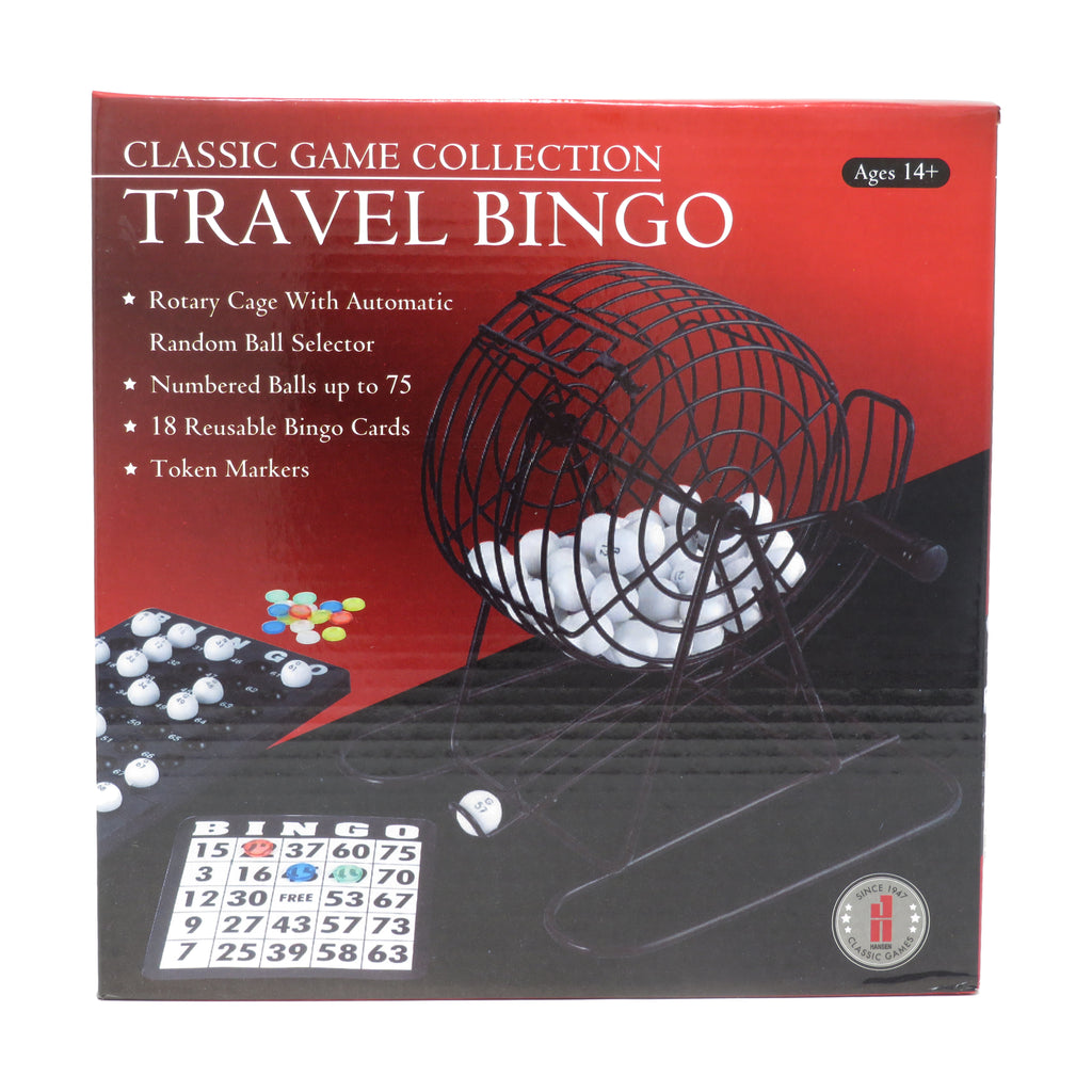 John N. Hansen Co. Classic Game Collection - Travel Bingo Set