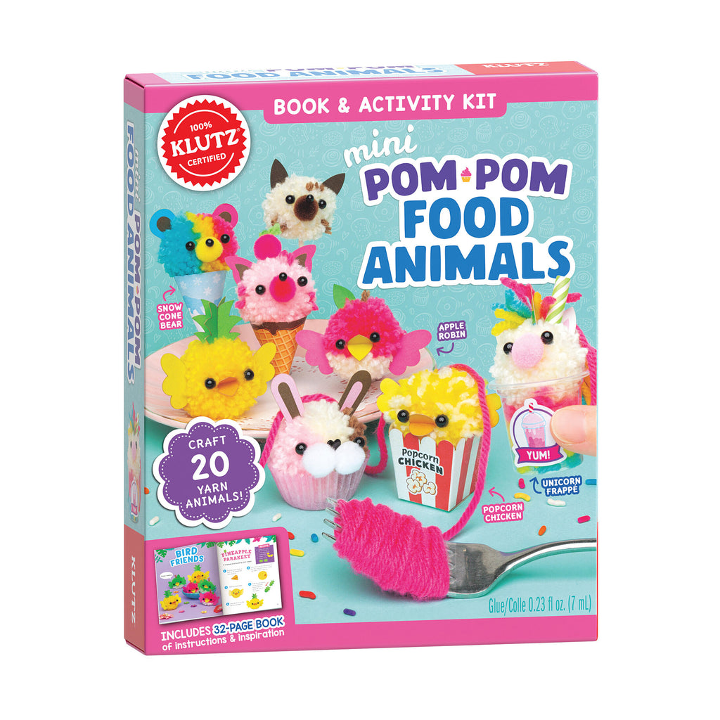 Klutz Mini Pom-Pom Food Animals