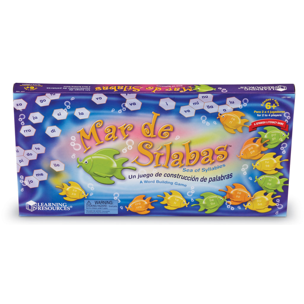 Learning Resources Mar de Silabas (Sea of Syllables) Game