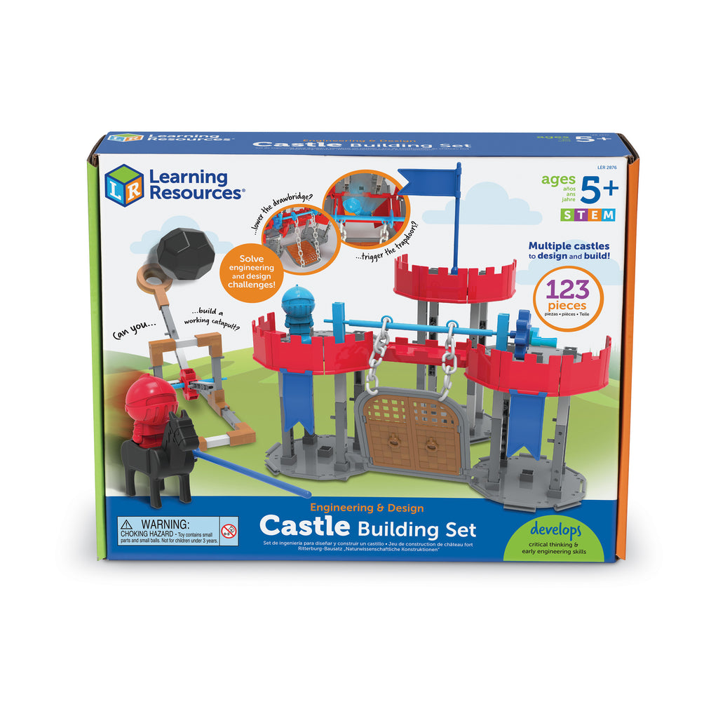 Learning Resources Engineering & Design - Castle Building Set