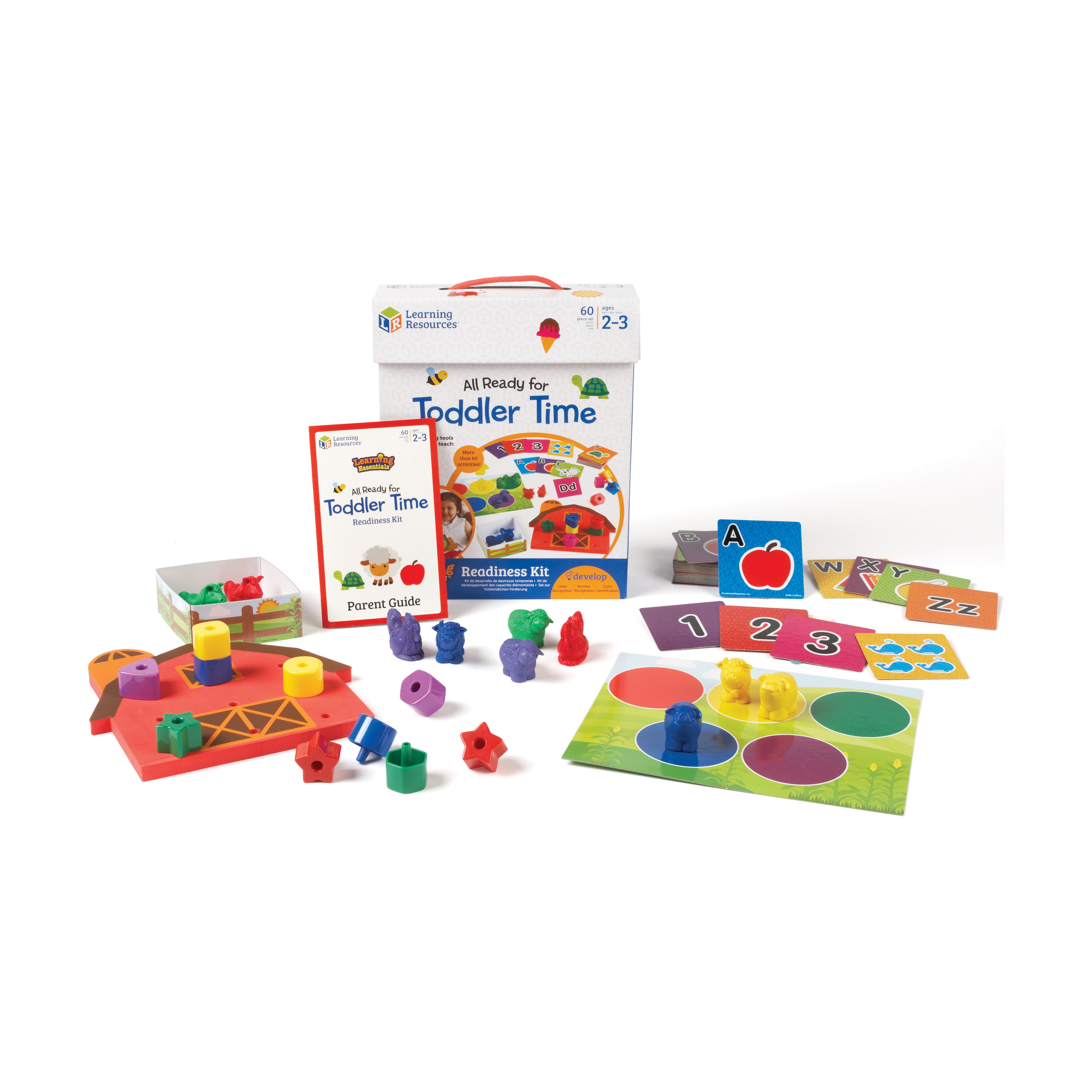 Learning Resources Stacking Shapes Pegboard, Toddler Pegboard, Stacking  Pegboard Set, Fine Motor Toy, 27 Piece Set, Ages 2+