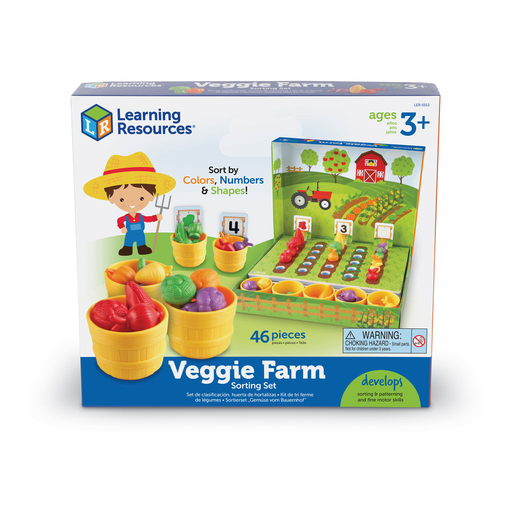 Learning Resources Veggie Farm Sorting Set