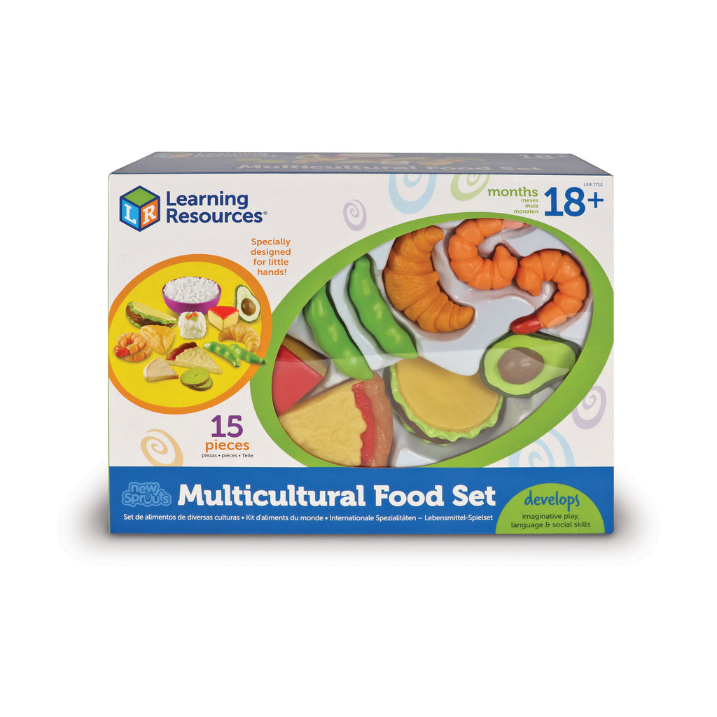 Learning Resources New Sprouts - Multicultural Food Set
