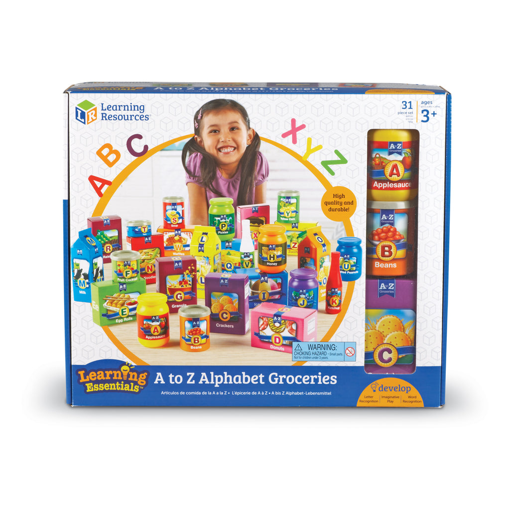 Learning Resources Learning Essentials - A to Z Alphabet Groceries