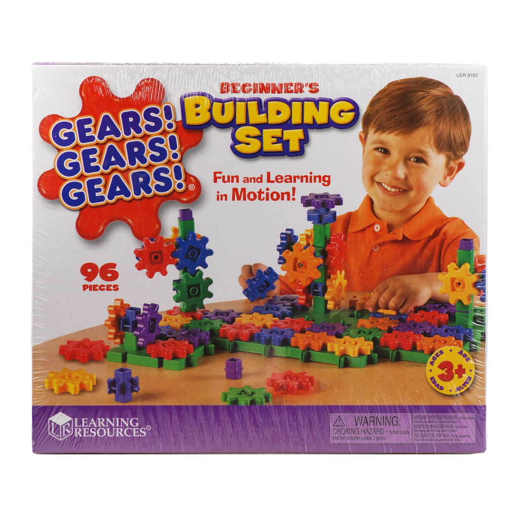Learning Resources Gears! Gears! Gears! - Beginner Building Set: 96 Pcs