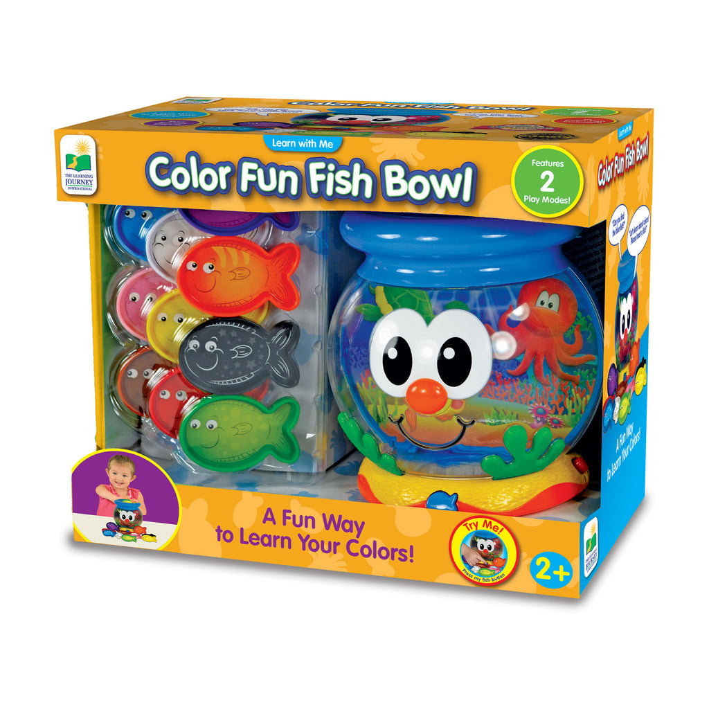 The Learning Journey Learn with Me - Color Fun Fish Bowl