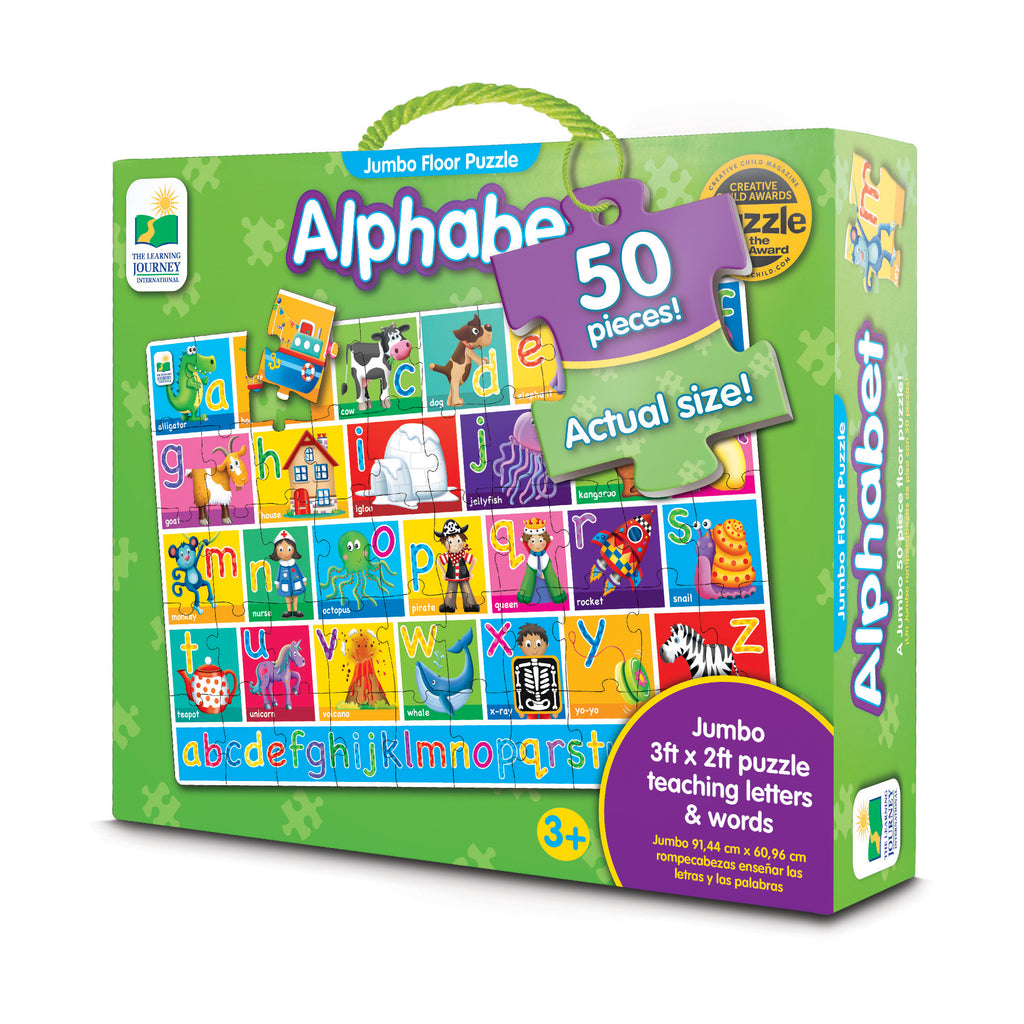 The Learning Journey Alphabet Jumbo Floor Puzzle: 50 Pcs