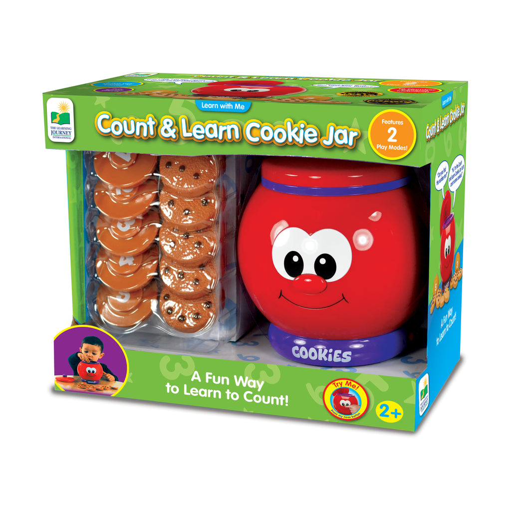 The Learning Journey Learn with Me - Count & Learn Cookie Jar