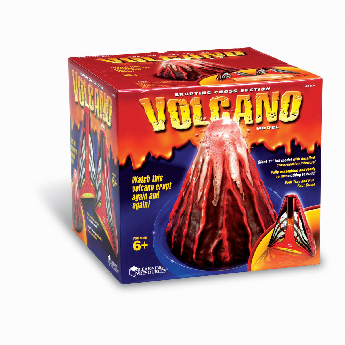 Erupting Cross-Section Volcano Model Kit | AreYouGame – AreYouGame.com