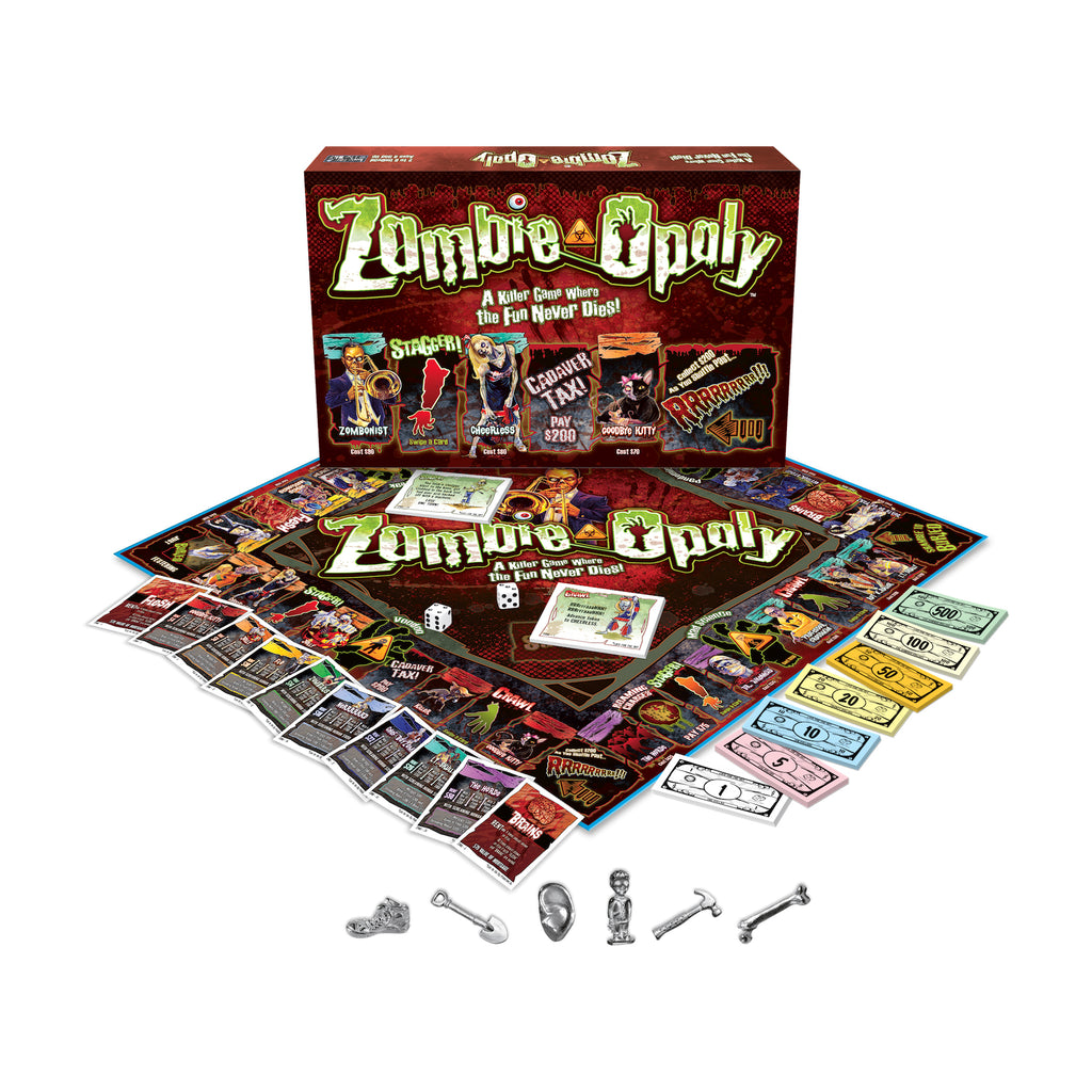 Late For The Sky Zombie-opoly Game