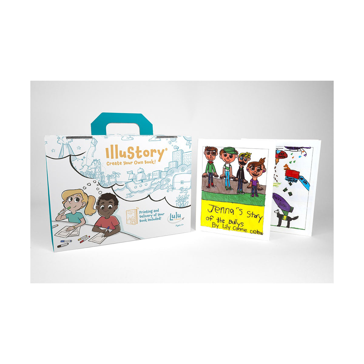 7 Kids and Us: Lulu Jr. Create Your Own Comic Book and Other Book Making  Kits!