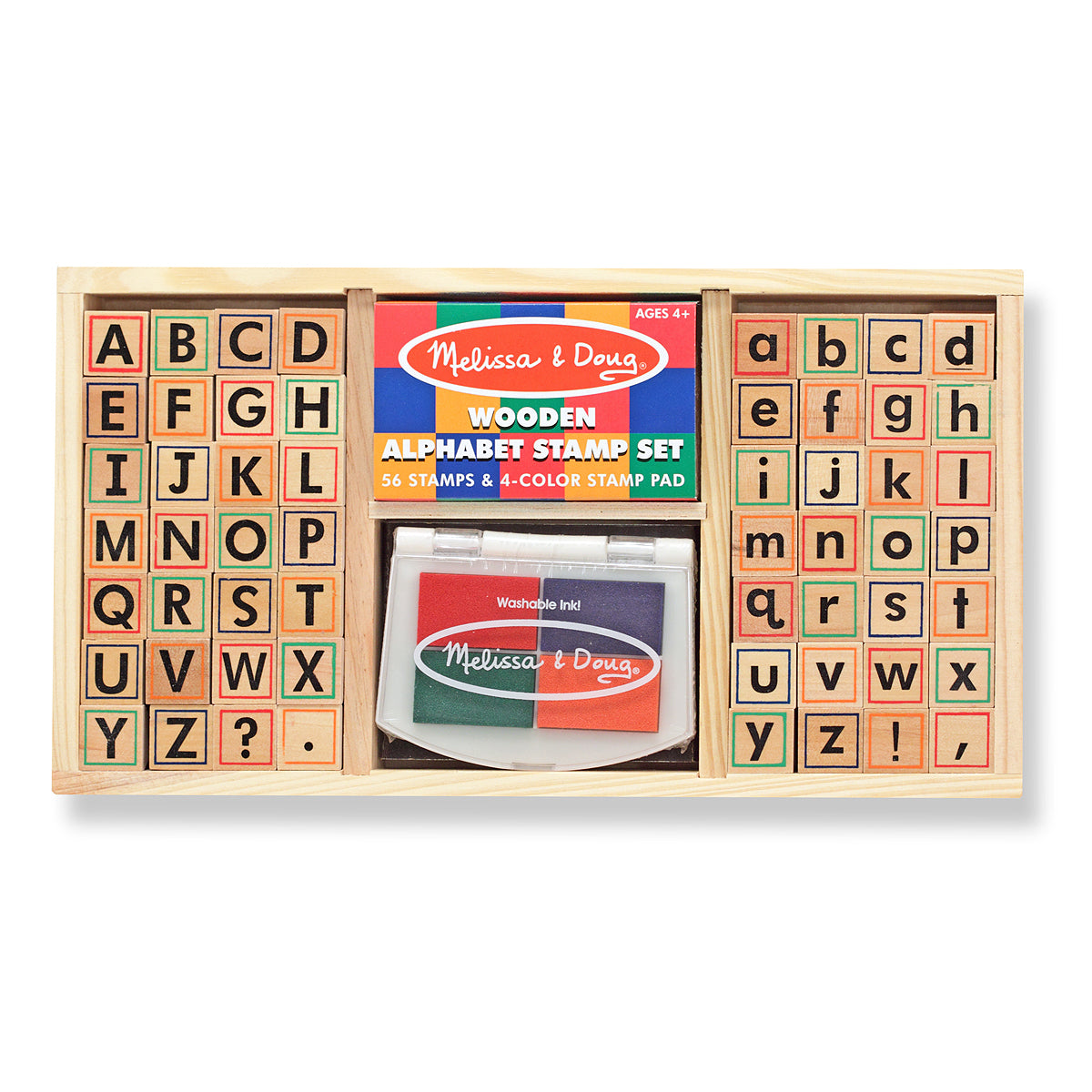 Educational Insights 5/8 Lowercase Alphabet See & Stamp