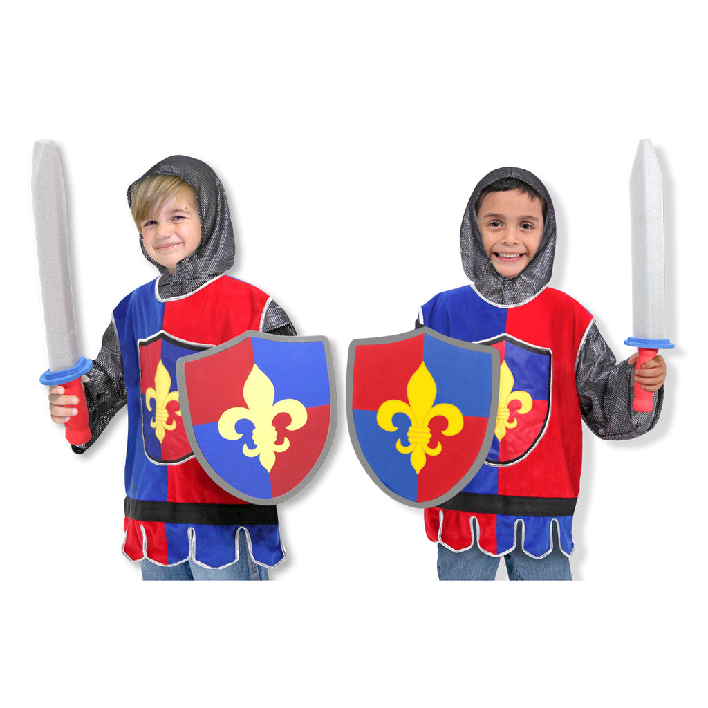 Melissa and Doug Knight Deluxe Role Play Costume Set