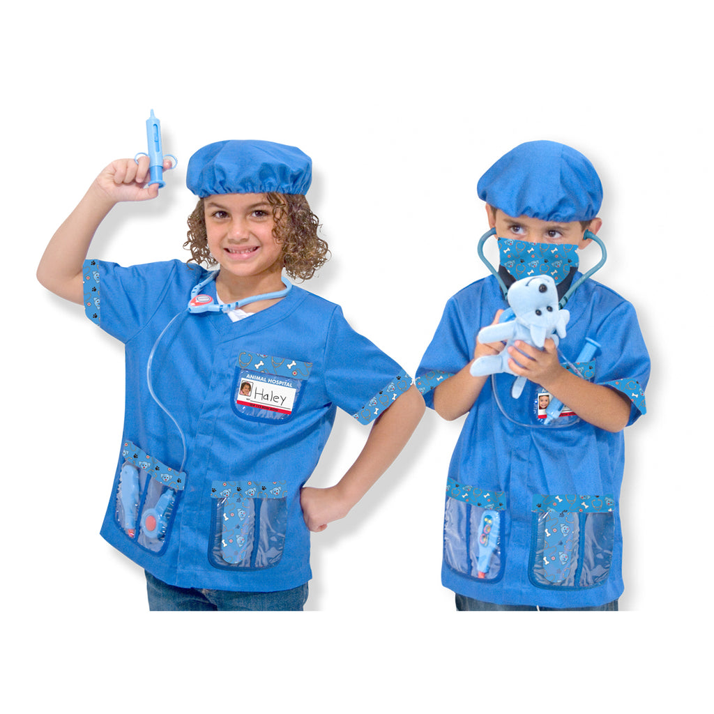 Melissa and Doug Veterinarian Deluxe Role Play Costume Set