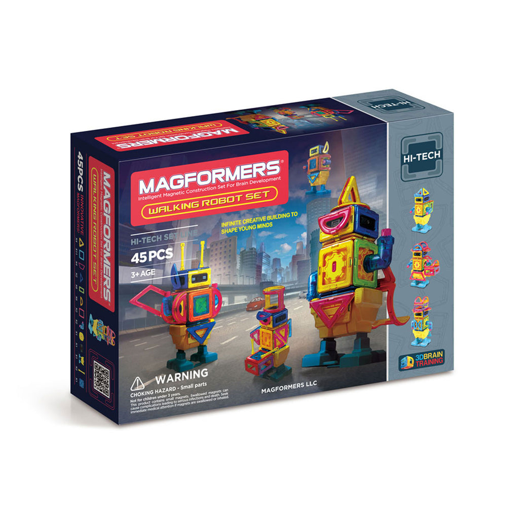 Magformers Magformers Walking Robot Set: 45 Pcs