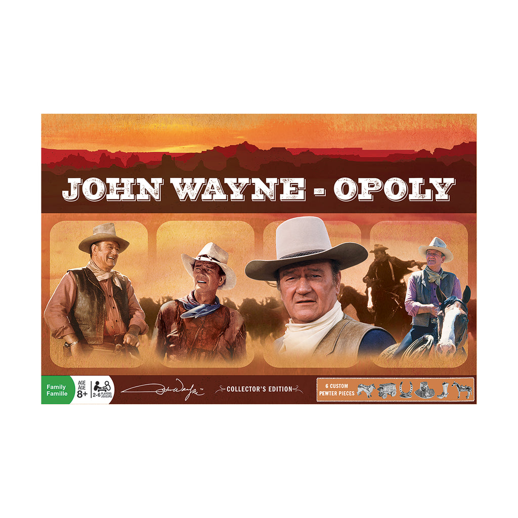 Masterpieces Puzzles John Wayne-Opoly Collector's Edition Set