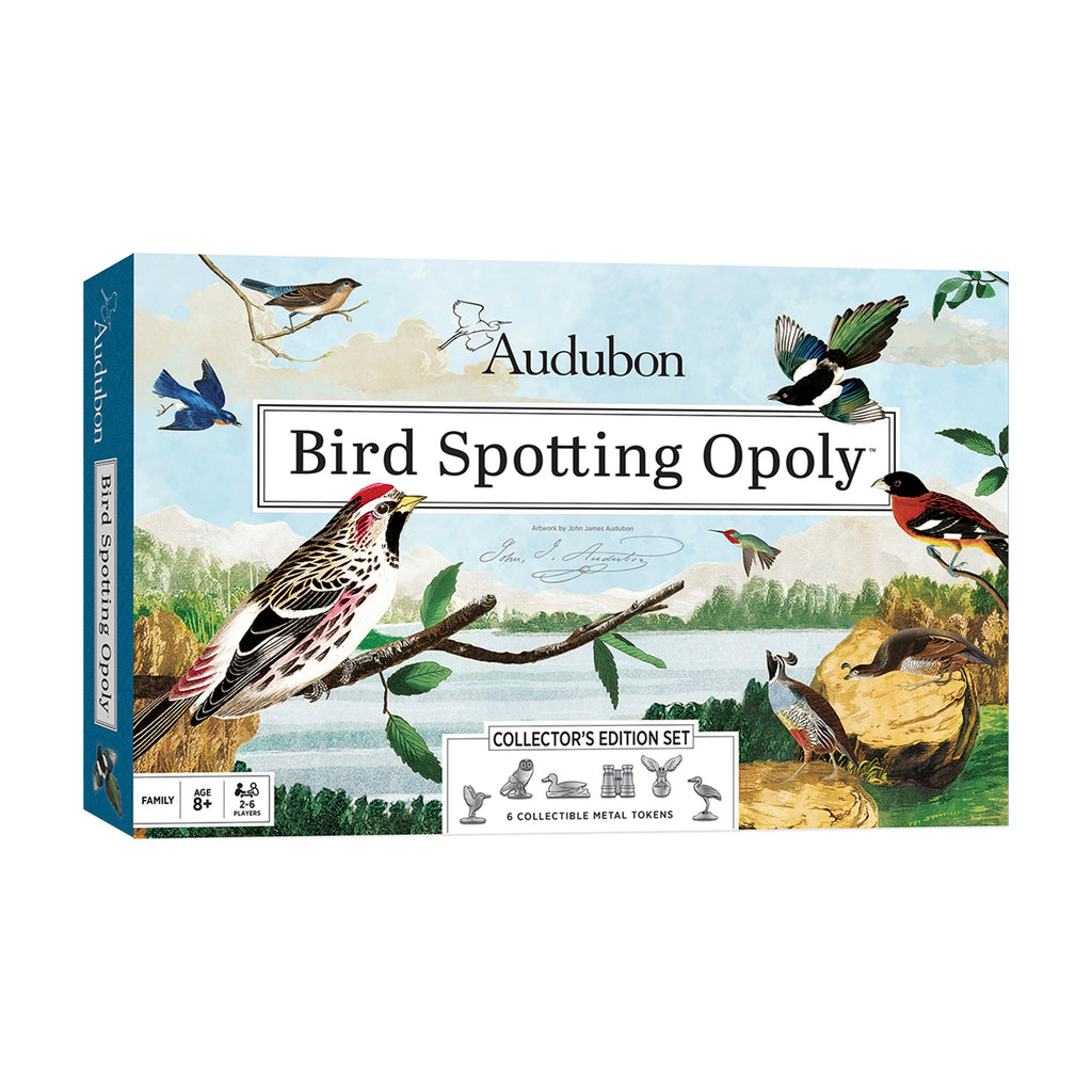 Masterpieces Puzzles Audubon Bird Spotting Opoly Collector's Edition Set