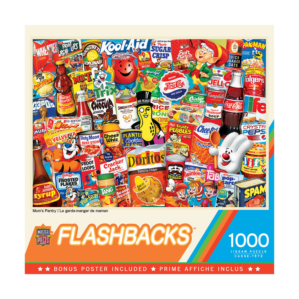 Masterpieces Puzzles Flashbacks - Mom's Pantry Puzzle: 1000 Pcs