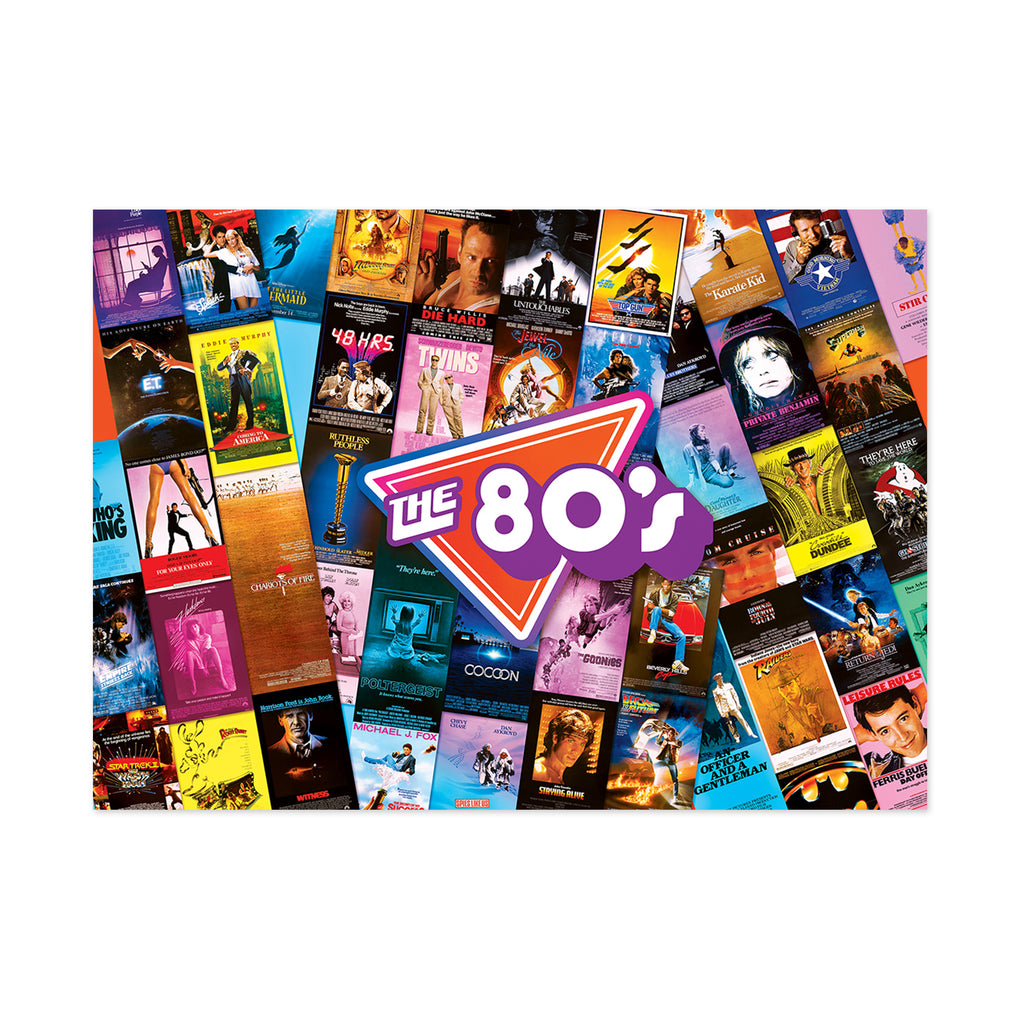 Puzzle Blockbuster Movies - 80's - 1000 pièces -Master-Pieces-72203 Puzzle Blockbuster Movies - 80's - 1000 pièces -Master-Pieces-72203