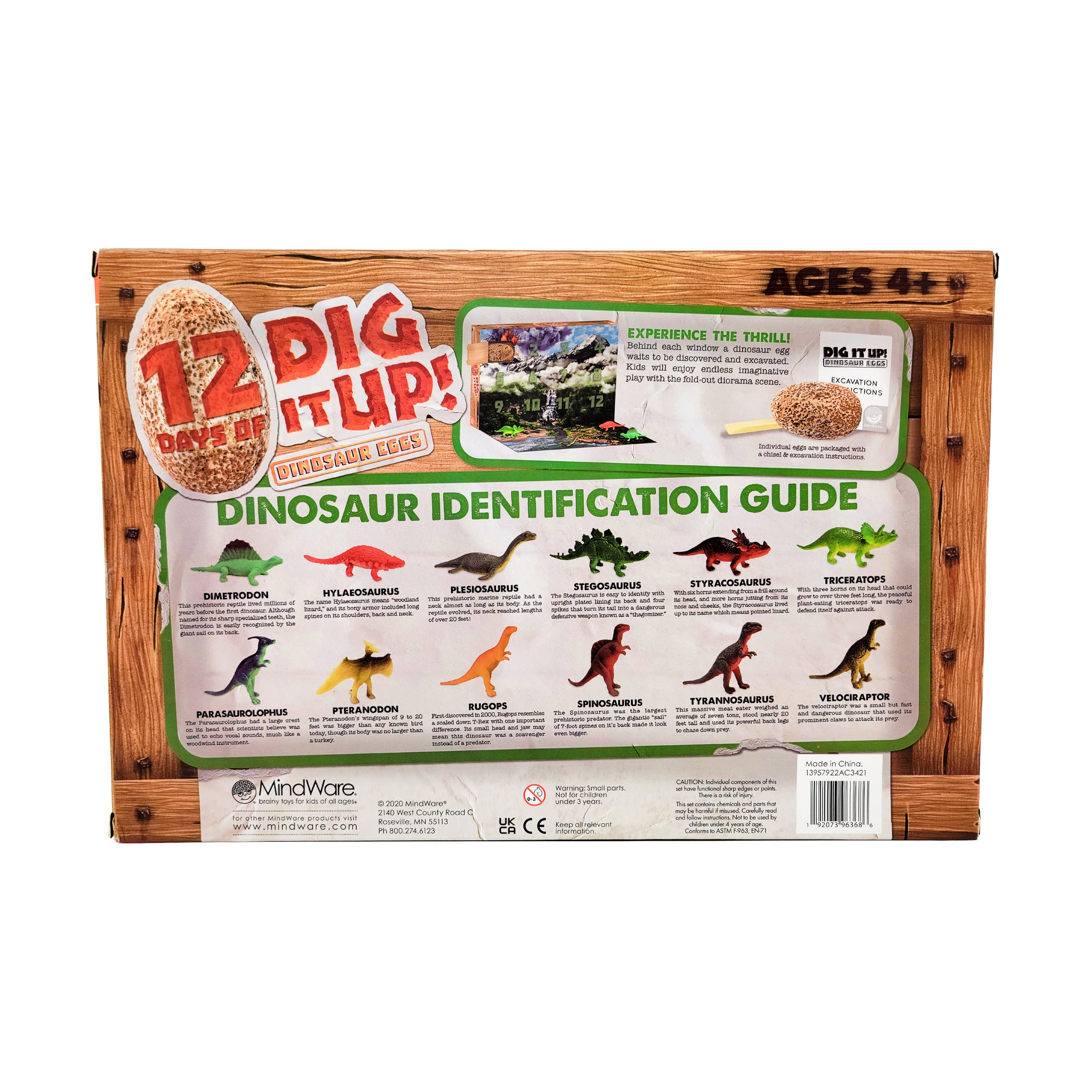 12 Days of Dig It Up! Dinosaur Eggs Science Discovery