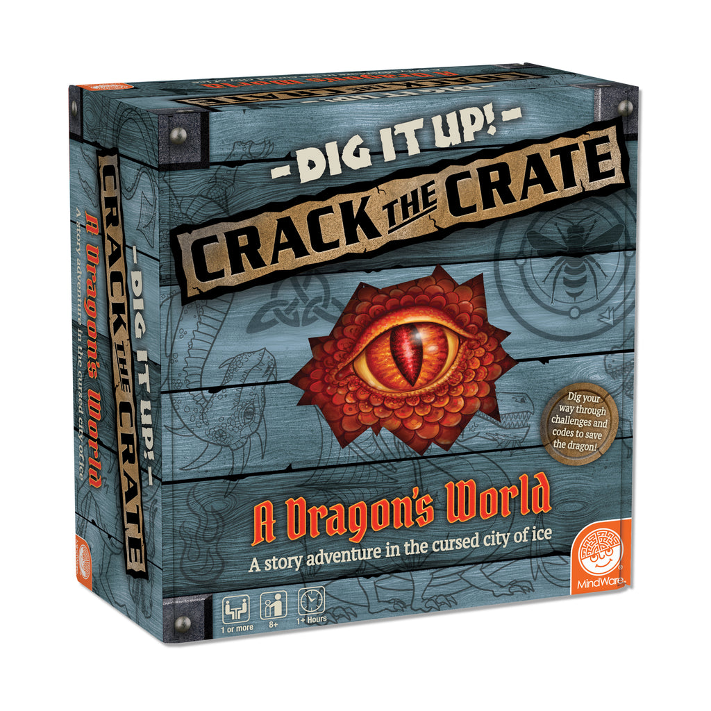 MindWare Dig It Up! - Crack the Crate: A Dragon's World