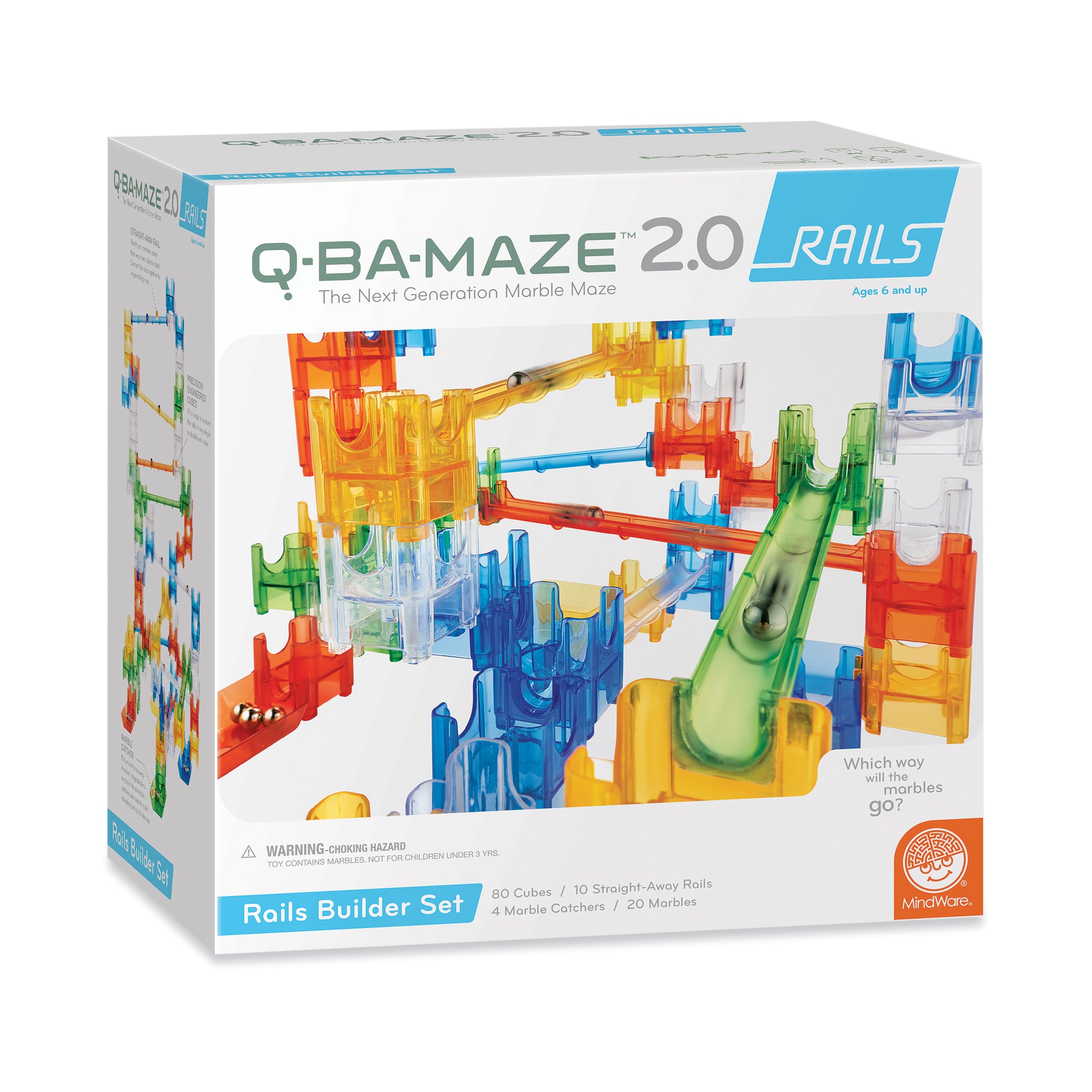 Q-BA-MAZE 2.0 Rails Builder Set | Active Play | AreYouGame