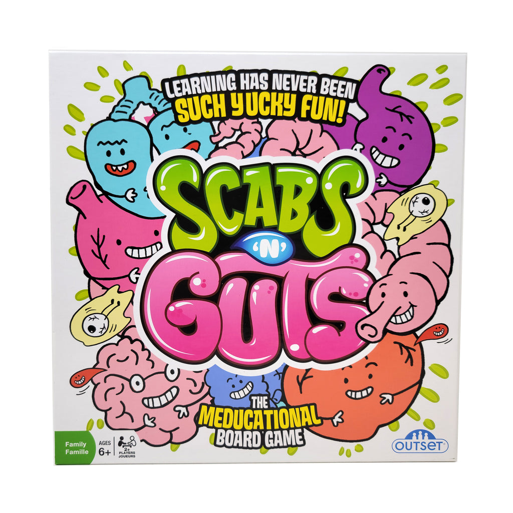 Outset Media Scabs 'N' Guts - The Meducational Board Game