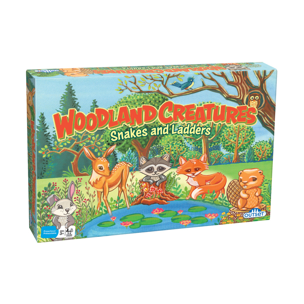 Outset Media Woodland Creatures Snakes and Ladders