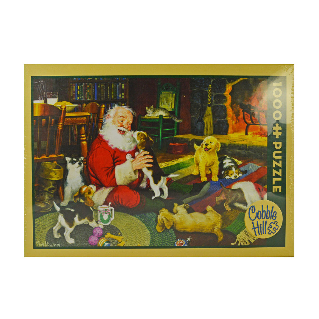 Cobble Hill Puzzle Company Santa's Playtime Puzzle: 1000 Pcs