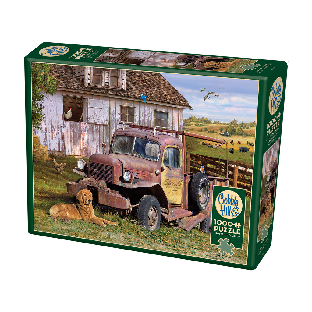 Cobble Hill Puzzle Company Summer Truck Puzzle: 1000 Pcs