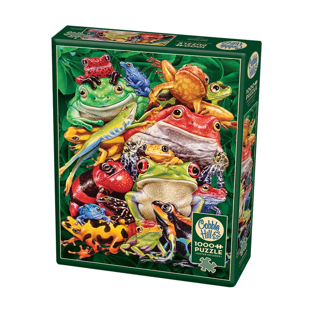Cobble Hill Puzzle Company Lori Anzalone - Frog Business: 1000 Pcs