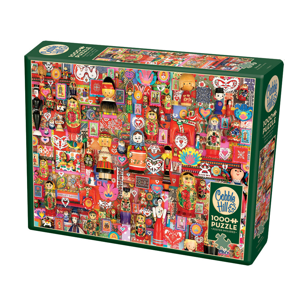 Cobble Hill Puzzle Company Shelley Davies - Dollies Puzzle: 1000 Pcs