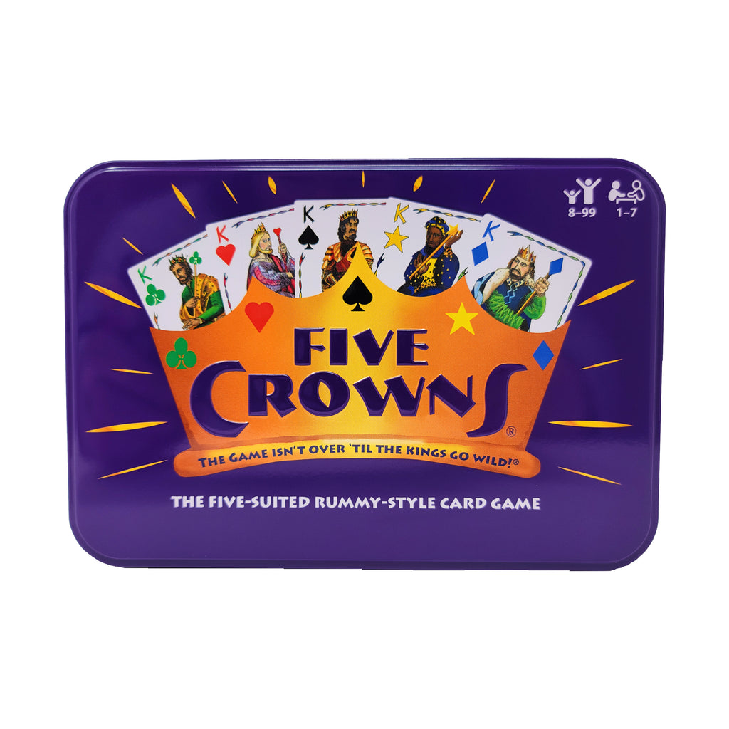 PlayMonster Five Crowns - The Five-Suited Rummy-Style Card Game