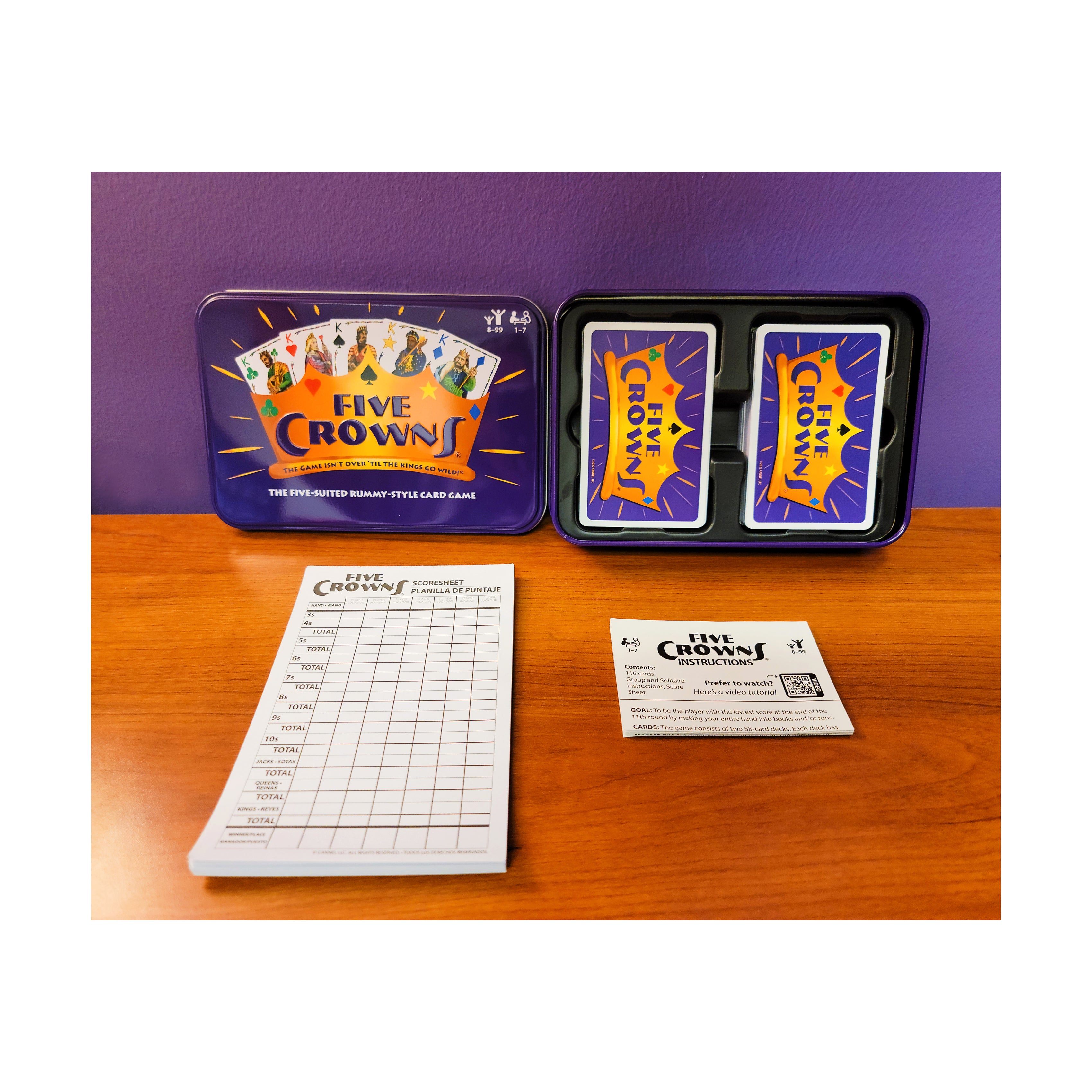Five Crowns Card Game  AreYouGame –