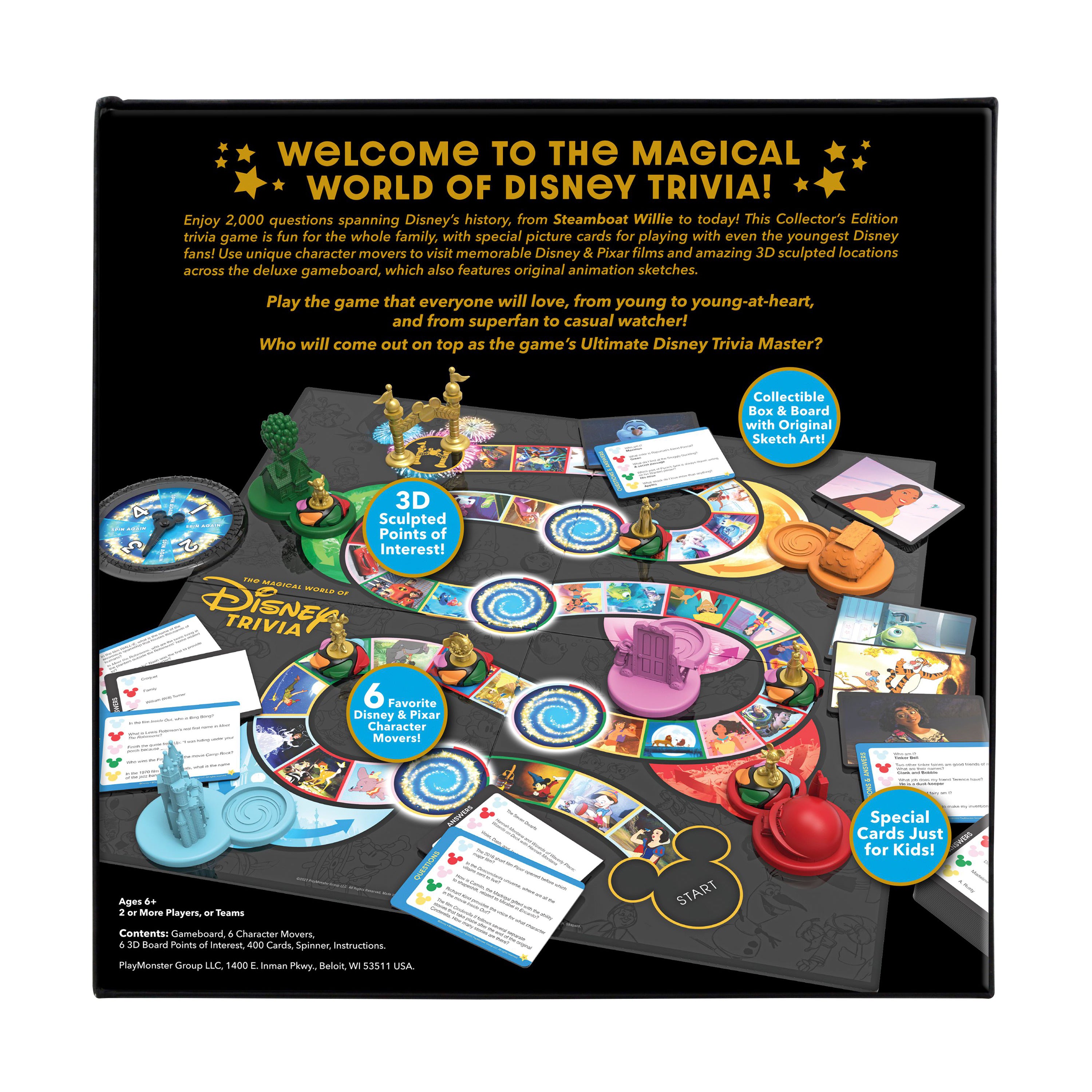 Disney Trivial Pursuit Spares Extra Additional Pieces Replacement Board Game