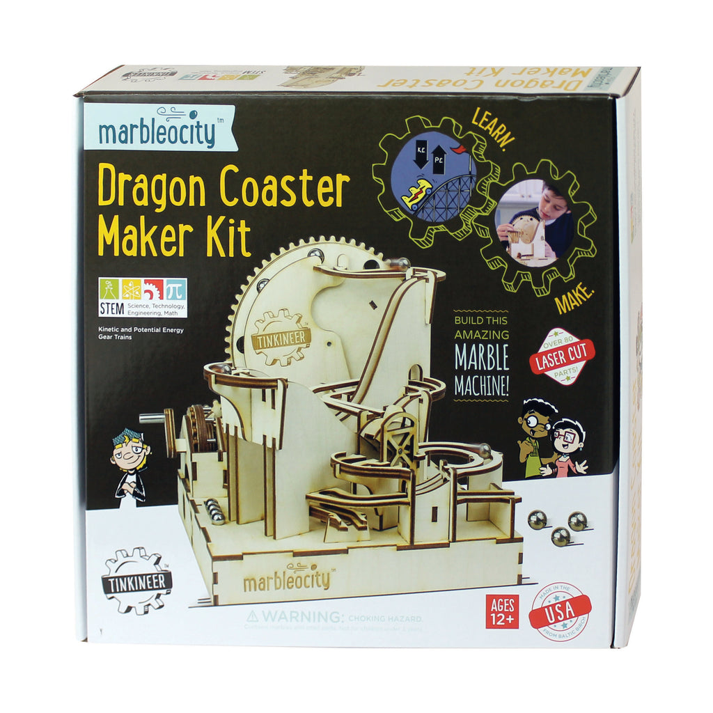 PlayMonster Marbleocity - Dragon Coaster Maker Kit