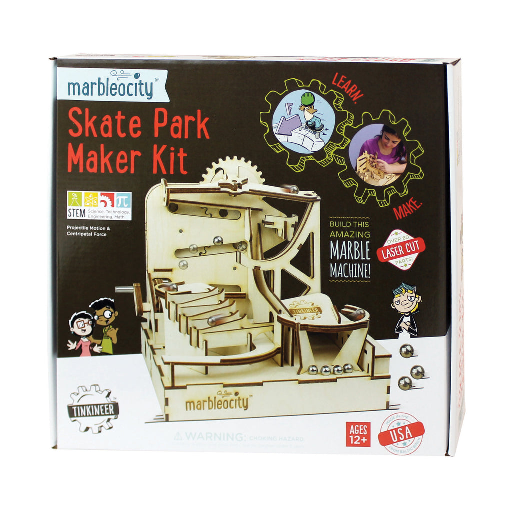 PlayMonster Marbleocity - Skate Park Maker Kit
