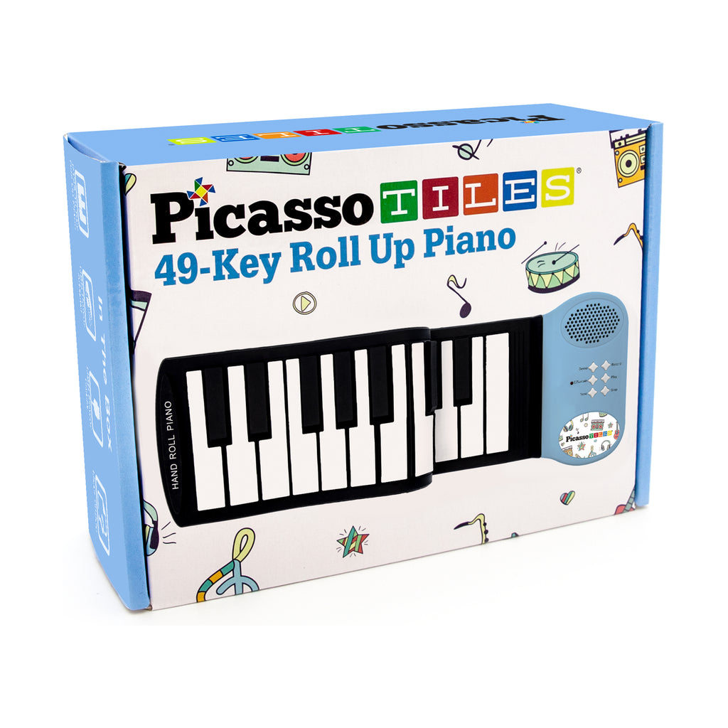 PicassoTiles PicassoTiles 49-Key Roll Up Piano